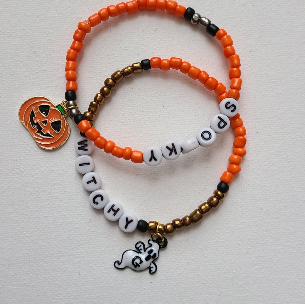 Stackable Halloween Bracelets
